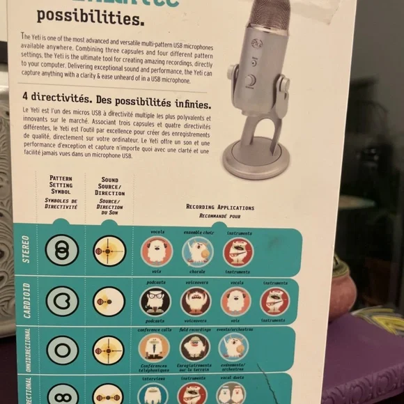 Yeti microphone - Picture 2 of 2